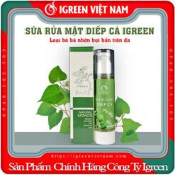 Sữa Rửa Mặt Diếp Cá IGREEN: Bí Quyết Làn Da Sạch Sâu, Mềm Mịn